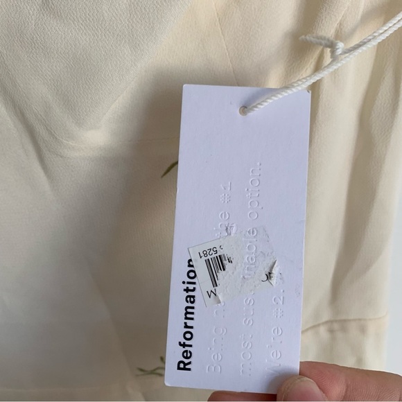 Reformation Juliette Dress in‎ Marcona NWT Sz 12 - Picture 4 of 8